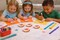 Jelly Donut Paper Cutouts, 4.25 x 3.25 in, 20 Pack – Fun Food-Themed Classroom & Party Decorations